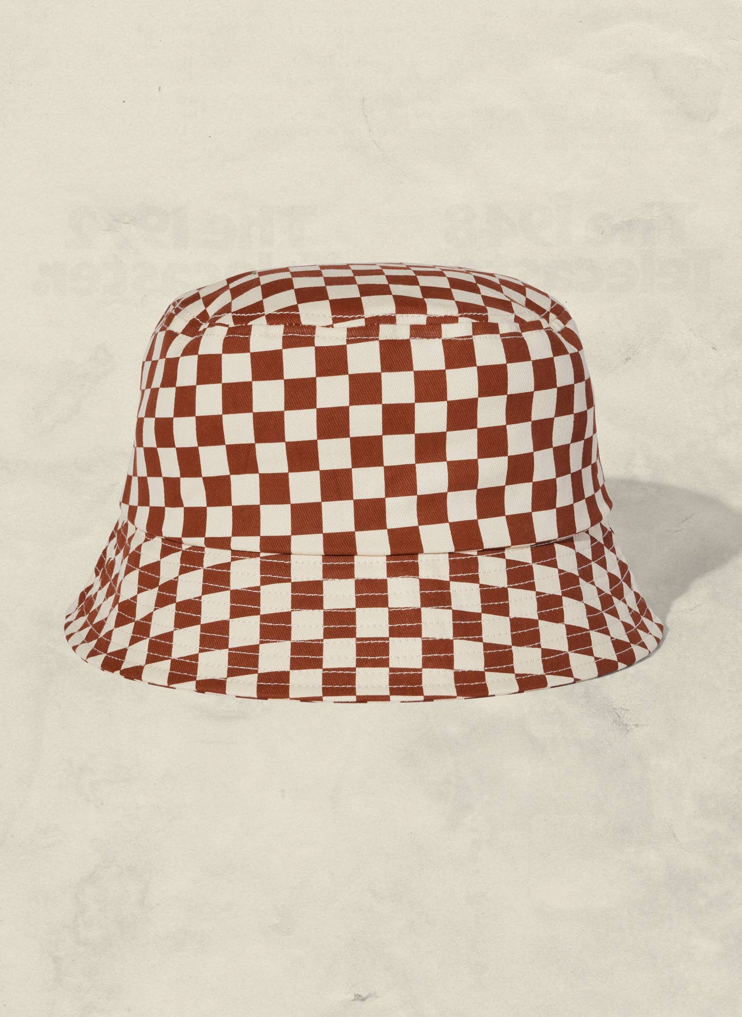 Checkerboard Bucket Hat (+4 colors): Cactus