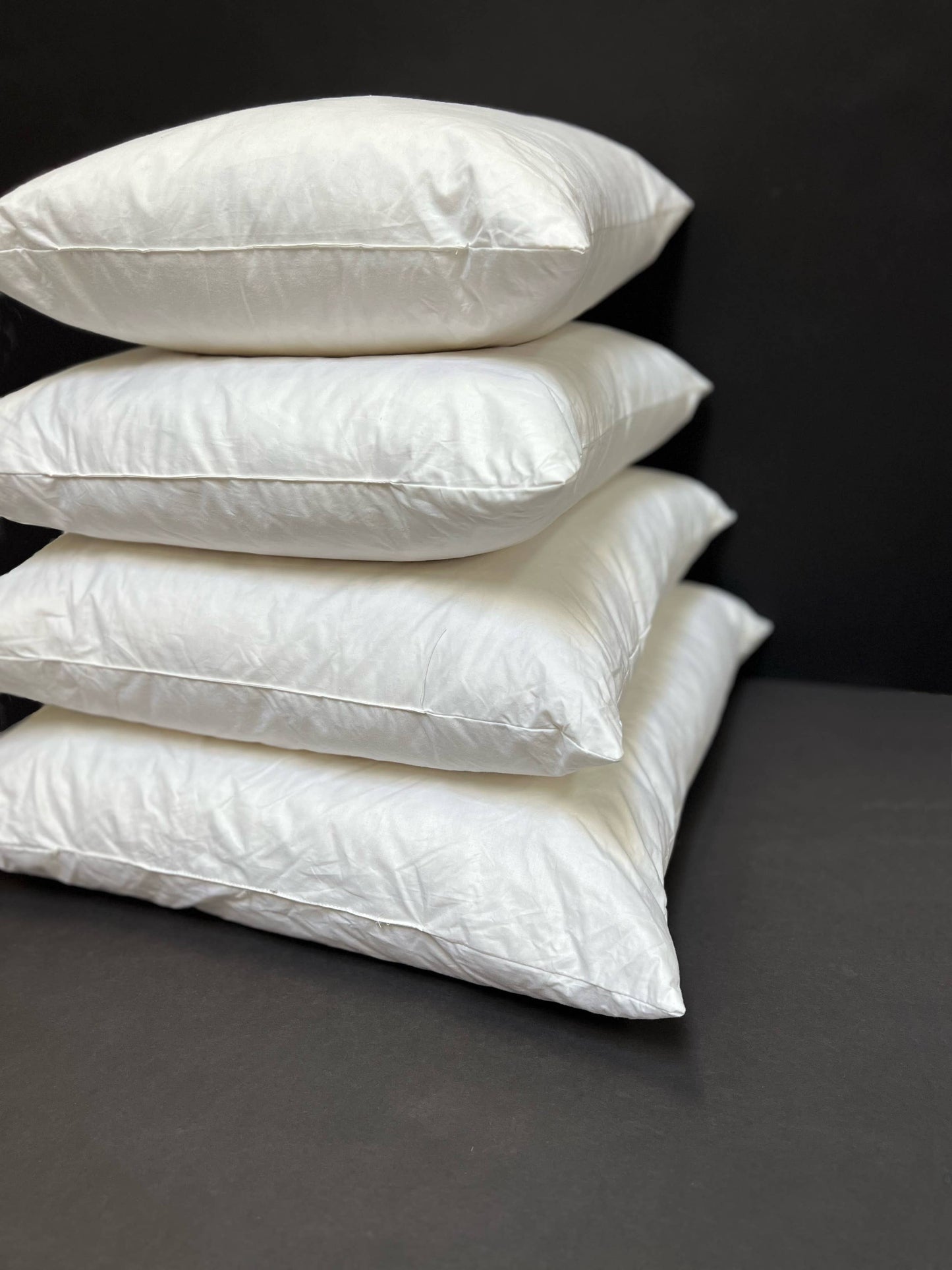 Down Feather Decorative Pillow Inserts - Square: 18X18"