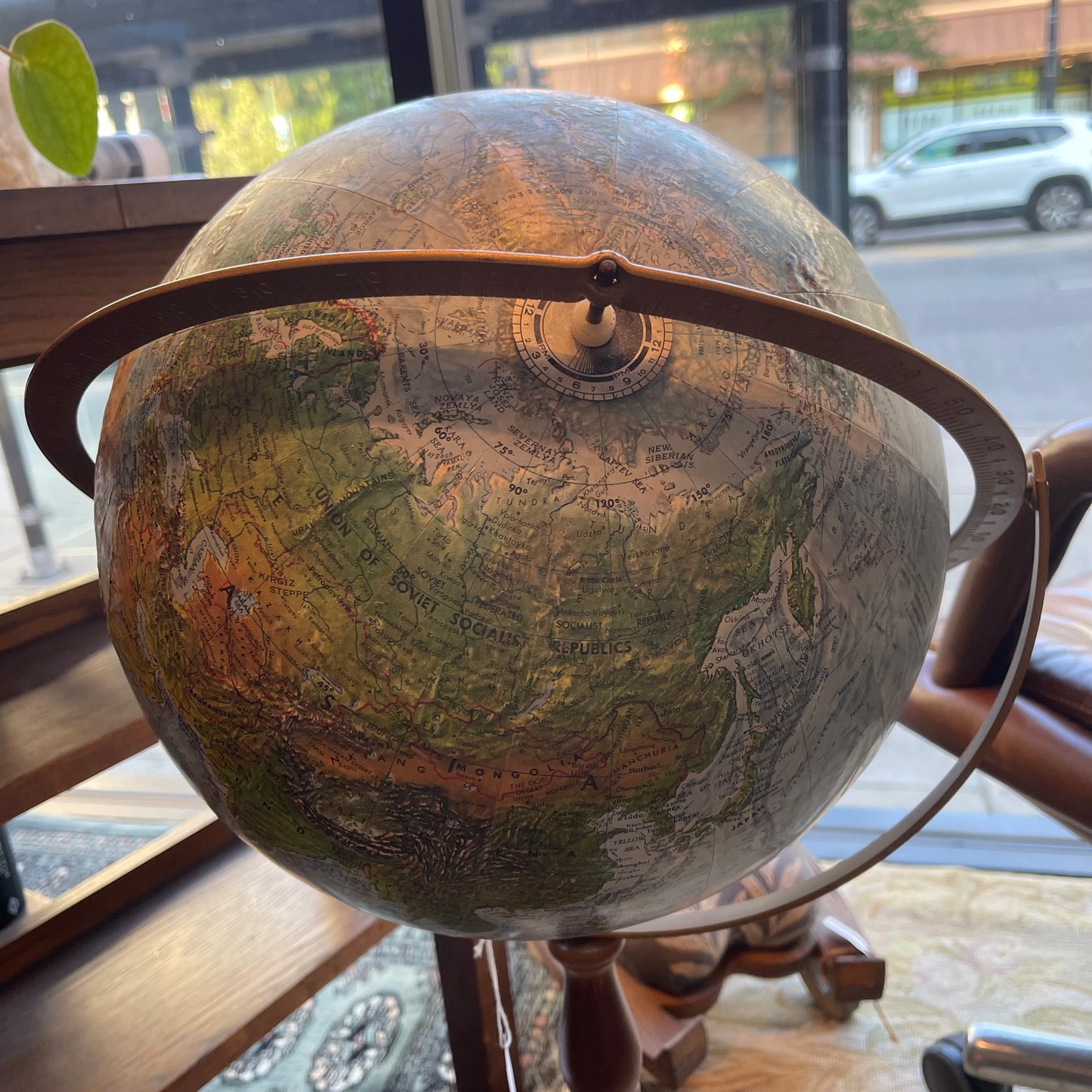 Vintage Replogle Floor Globe