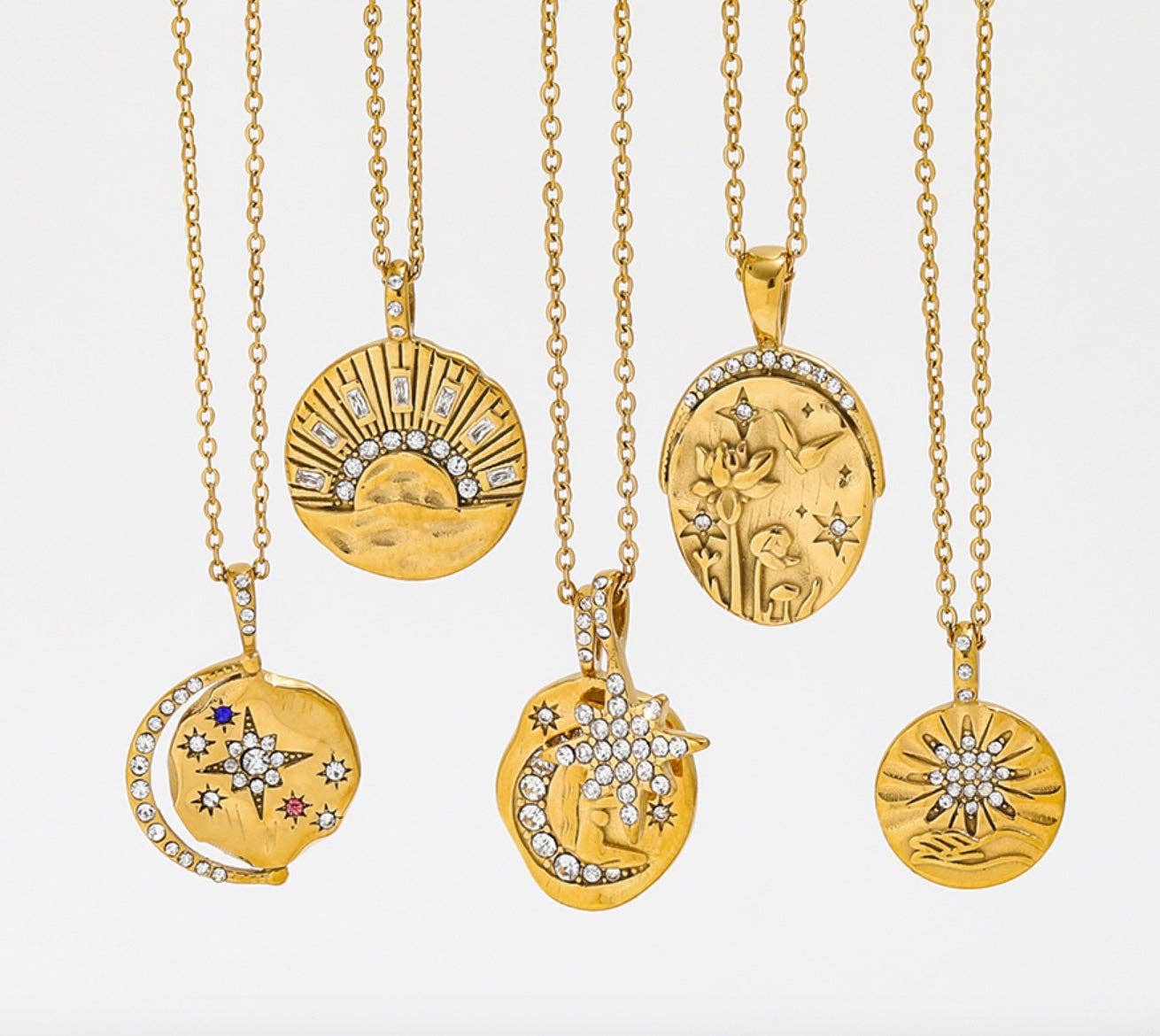  Sun Talisman Necklace