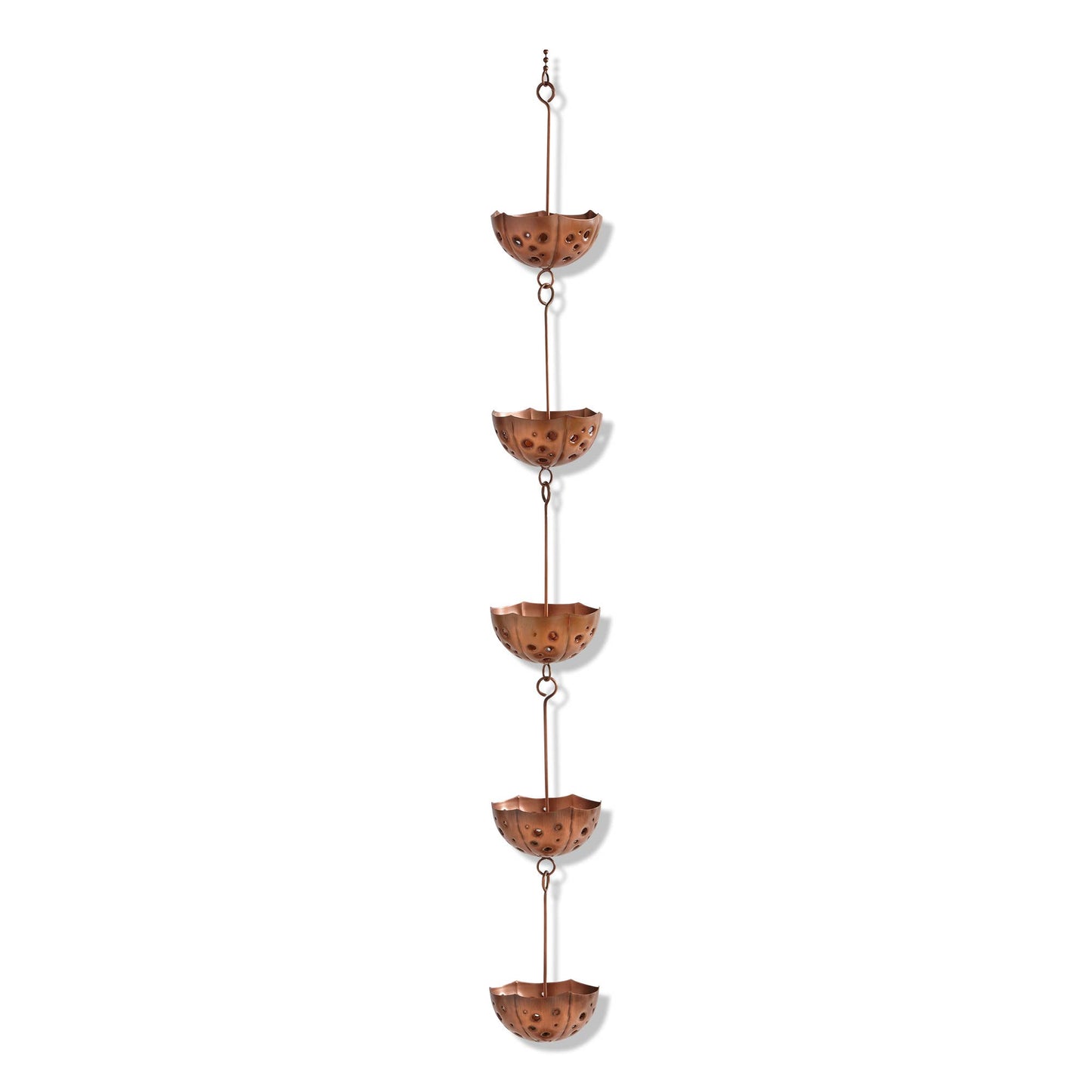 Umbrella Rain Chain - Antique Gold