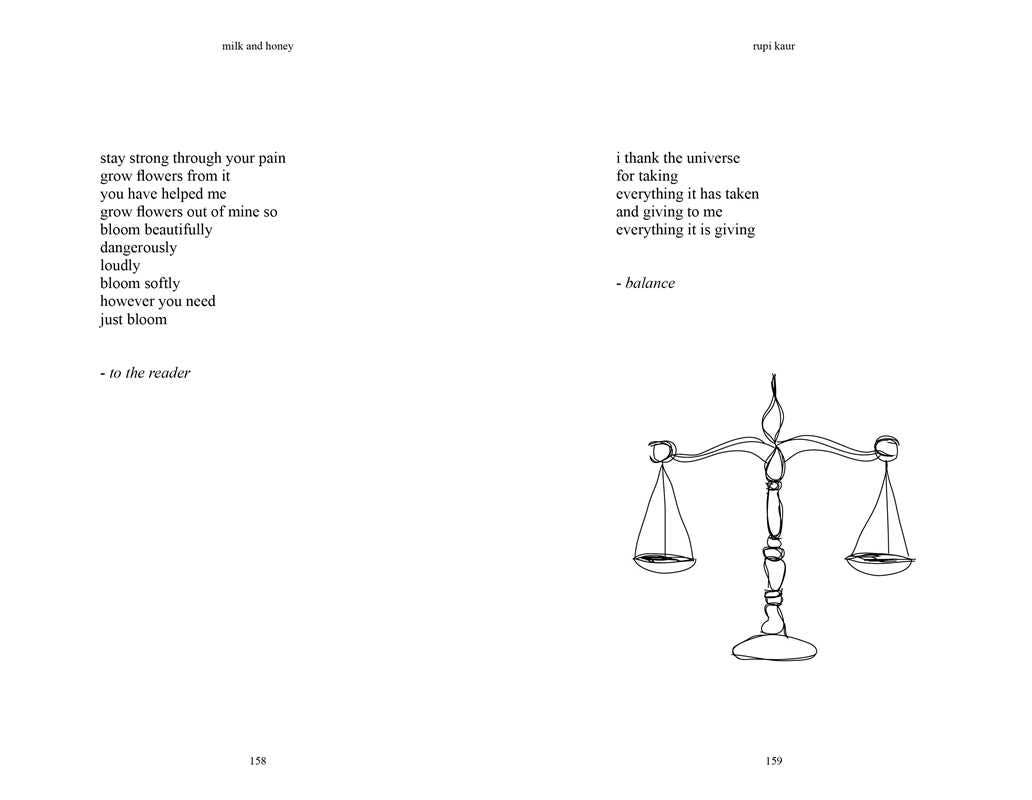 Milk and Honey by Rupi  Kaur: Paperback