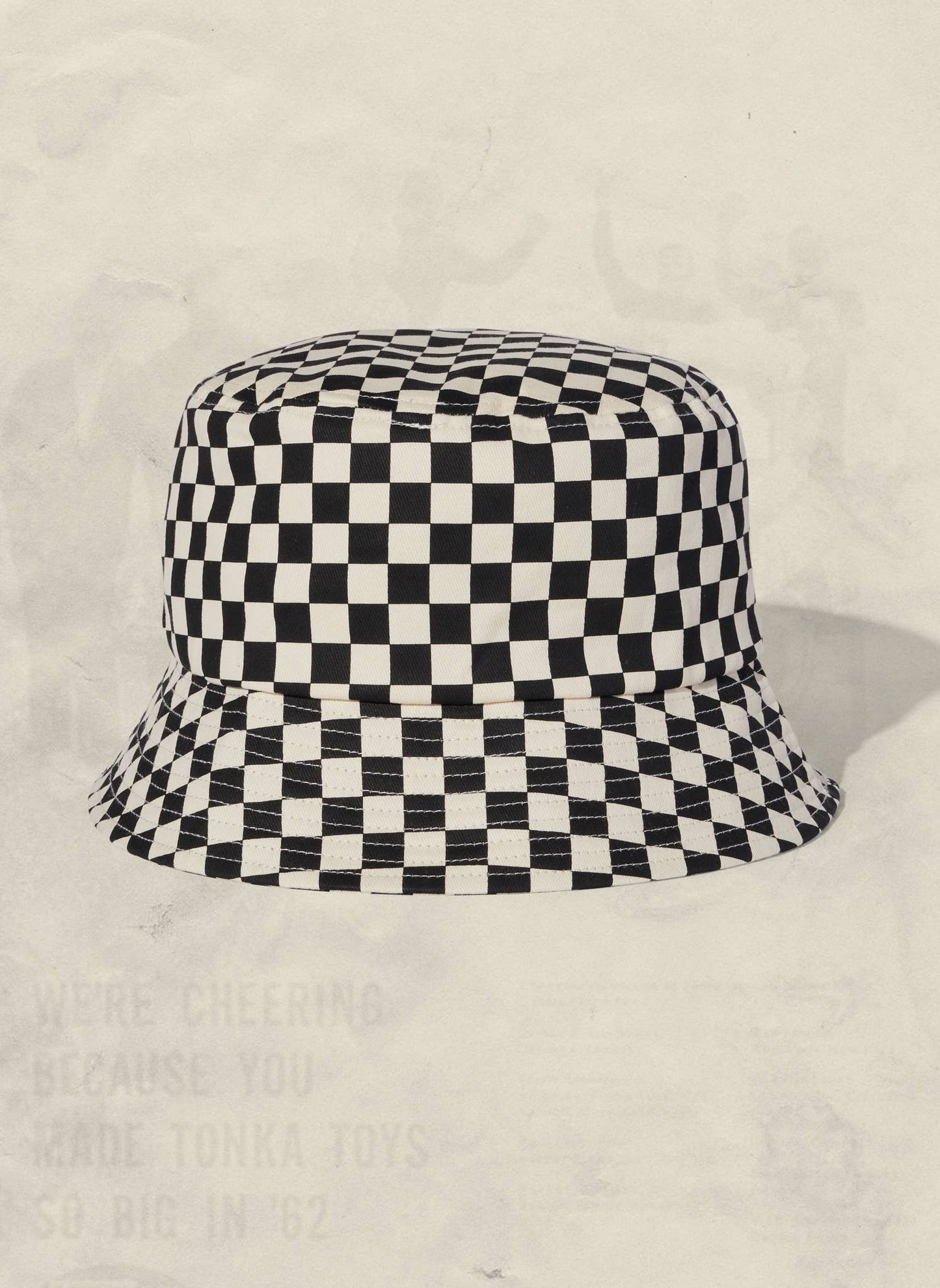 Checkerboard Bucket Hat (+4 colors): Rust