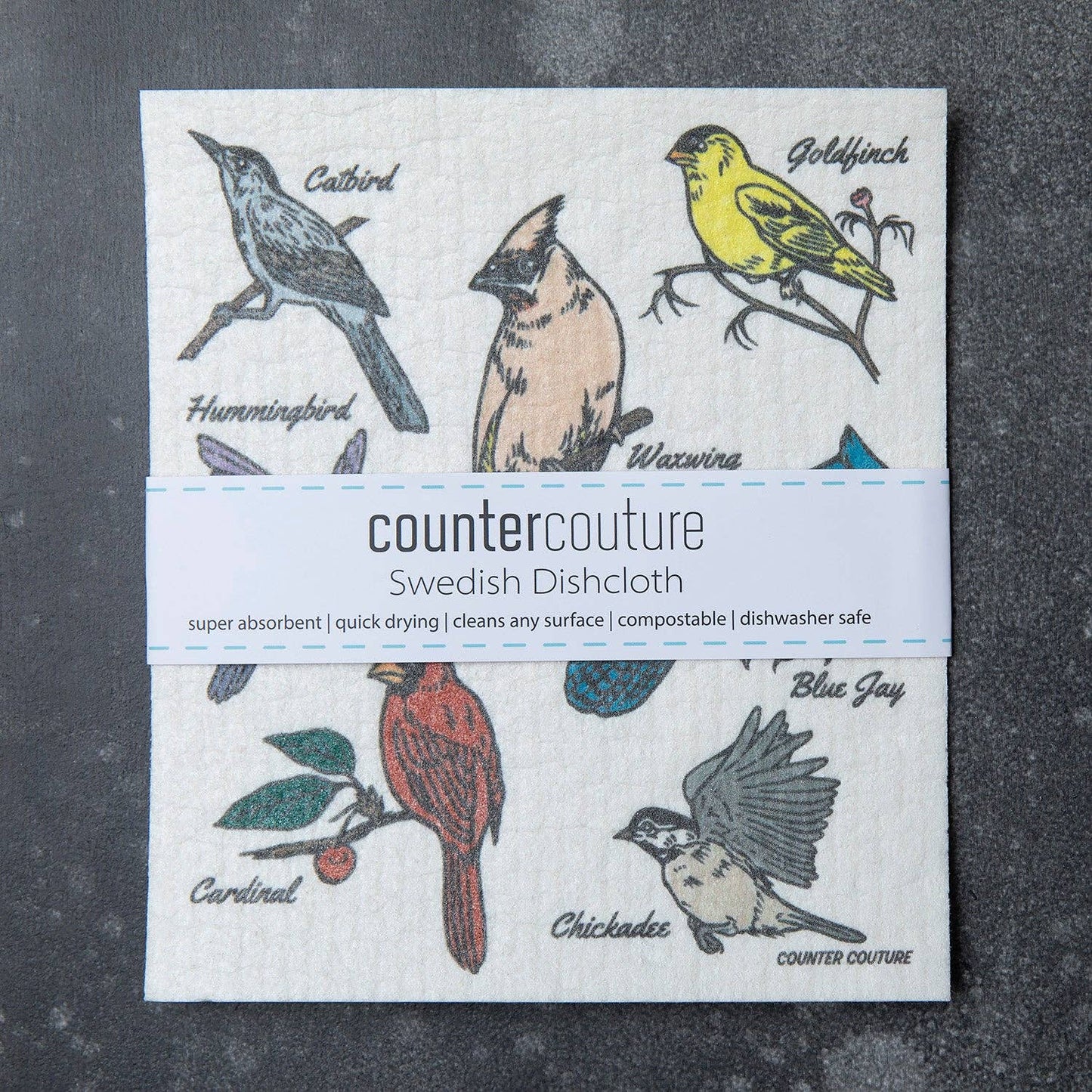 Swedish Dishcloth, Birds of North America