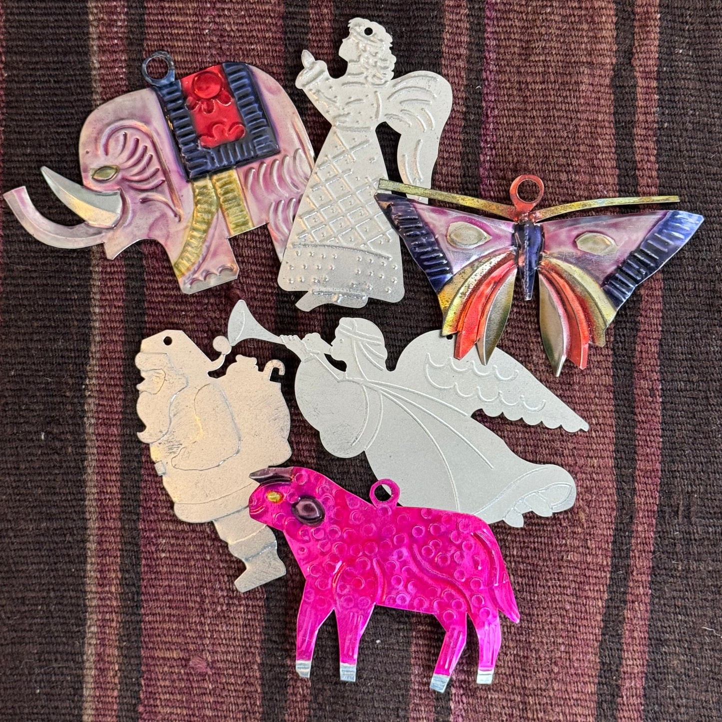 Vintage Tin Ornaments