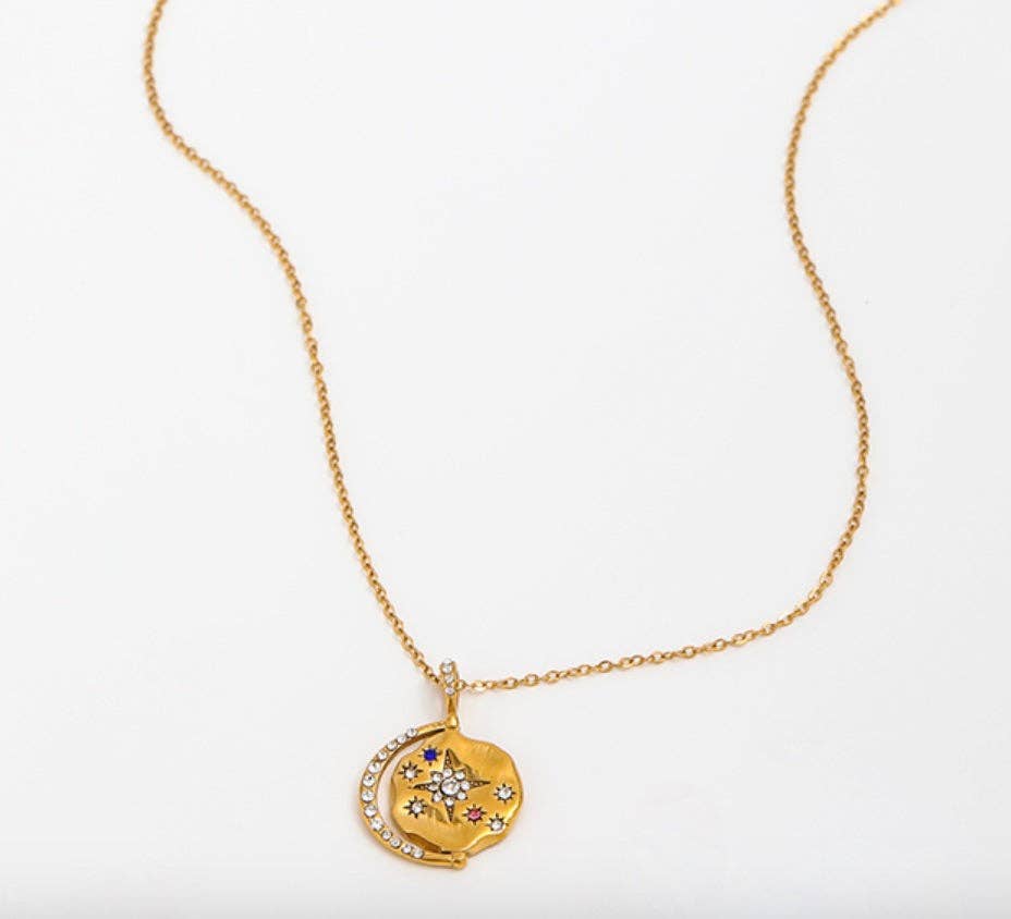 Moon & Stars Necklace