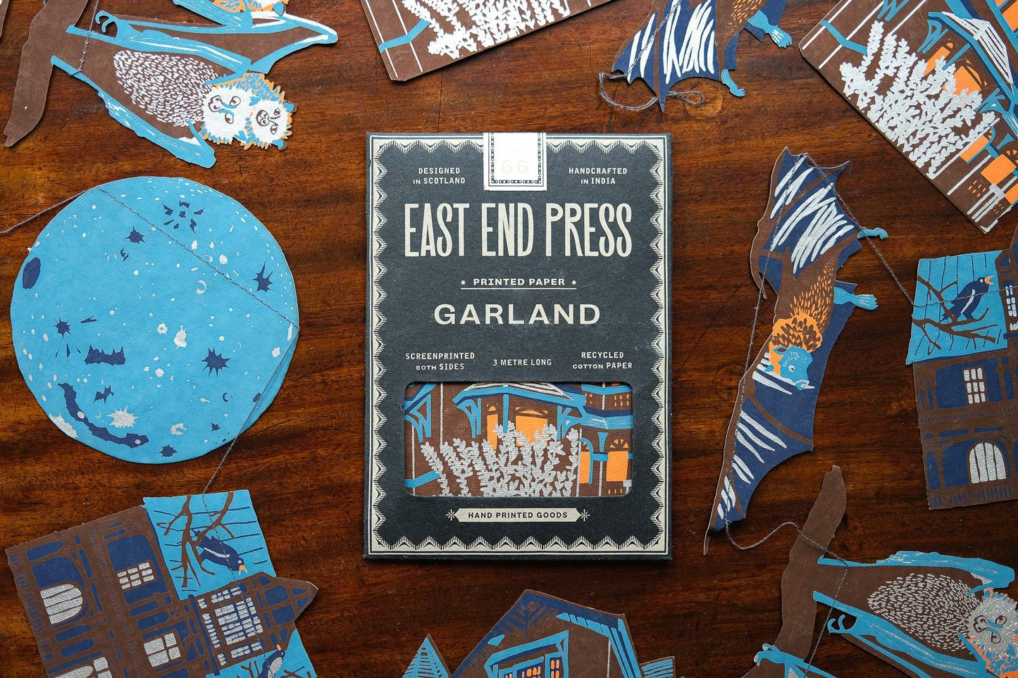 HAUNTED HOUSE SEWN GARLAND