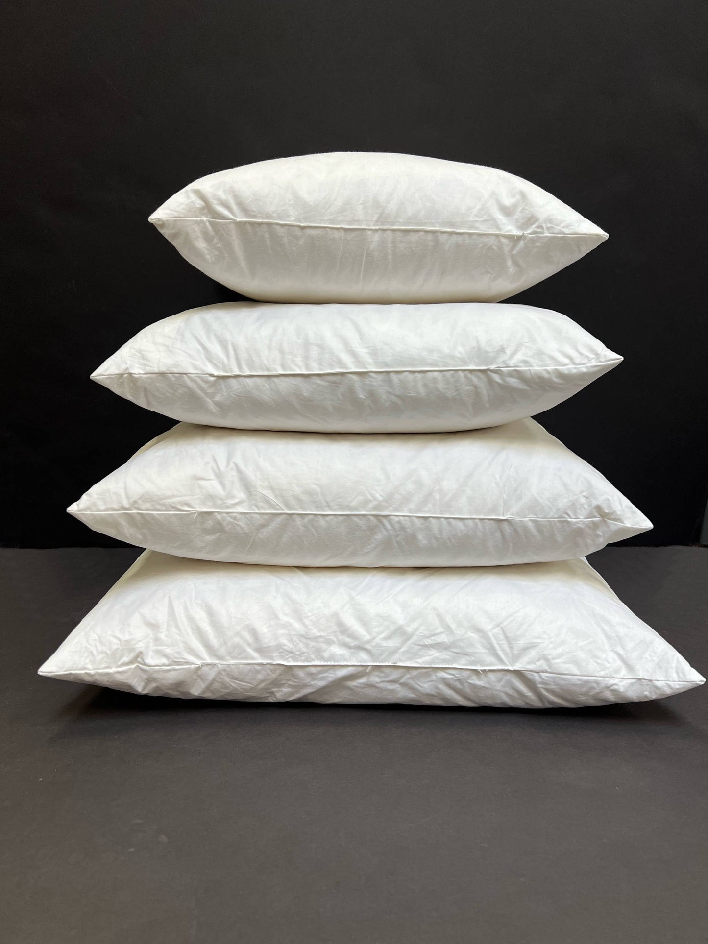 Down Feather Decorative Pillow Inserts - Square: 18X18"
