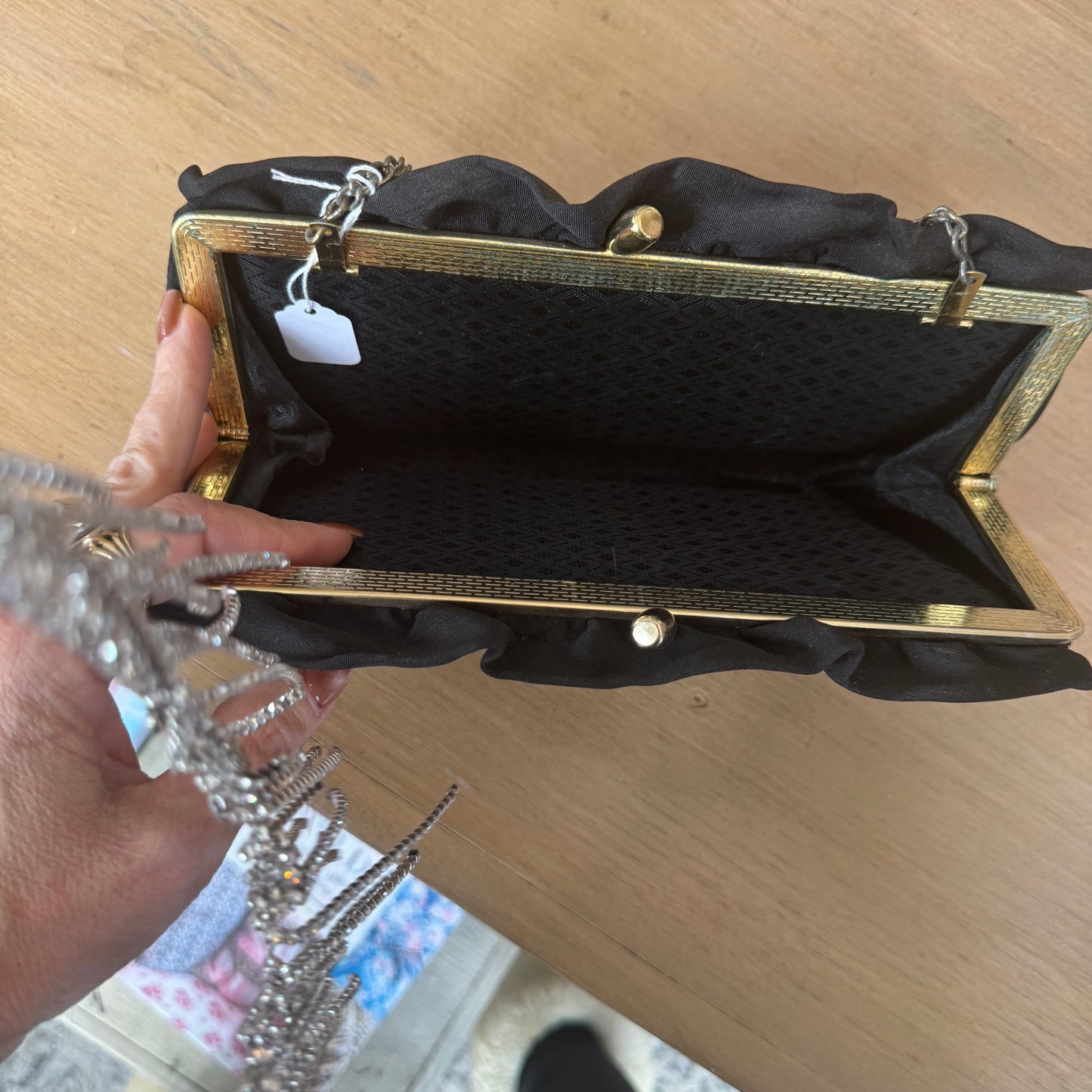 Ruffled Clutch
