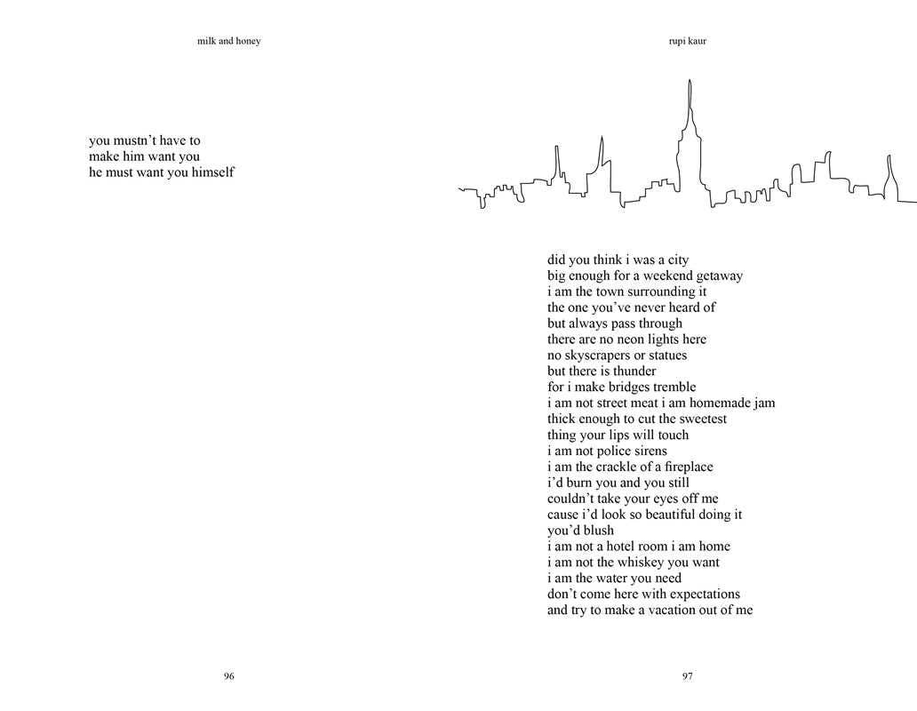 Milk and Honey by Rupi  Kaur: Paperback