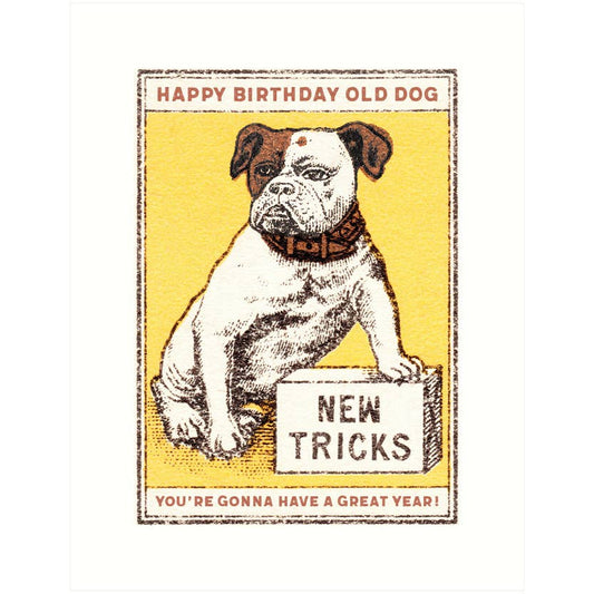 New Tricks | Birthday Greeting Card: A2