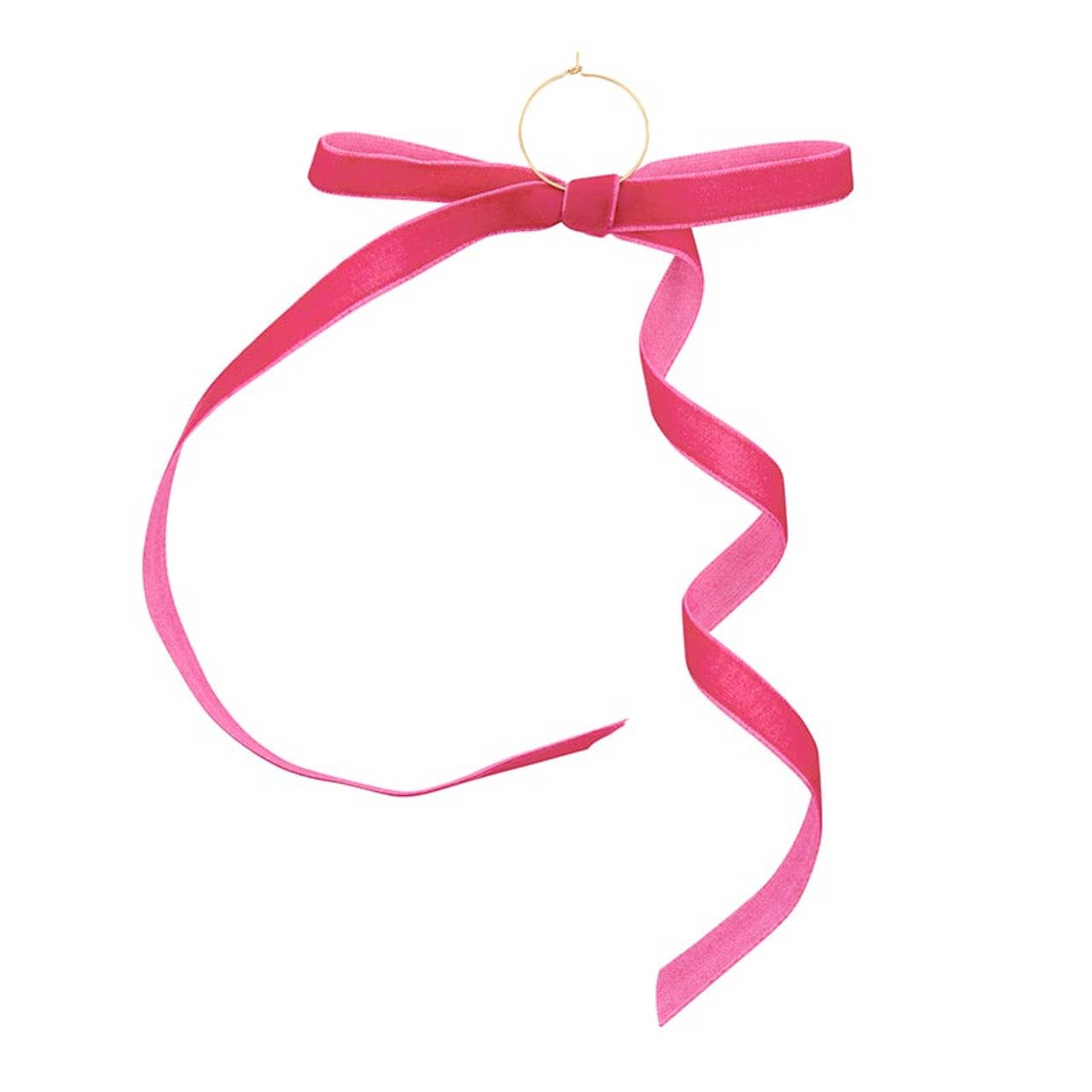 Velvet Bow Wine Charms - Moroccan - Set of 6: Material