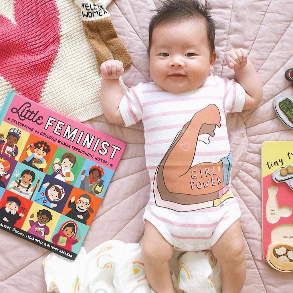 Organic Baby Lovey Blanket- Heart (Handmade): Red