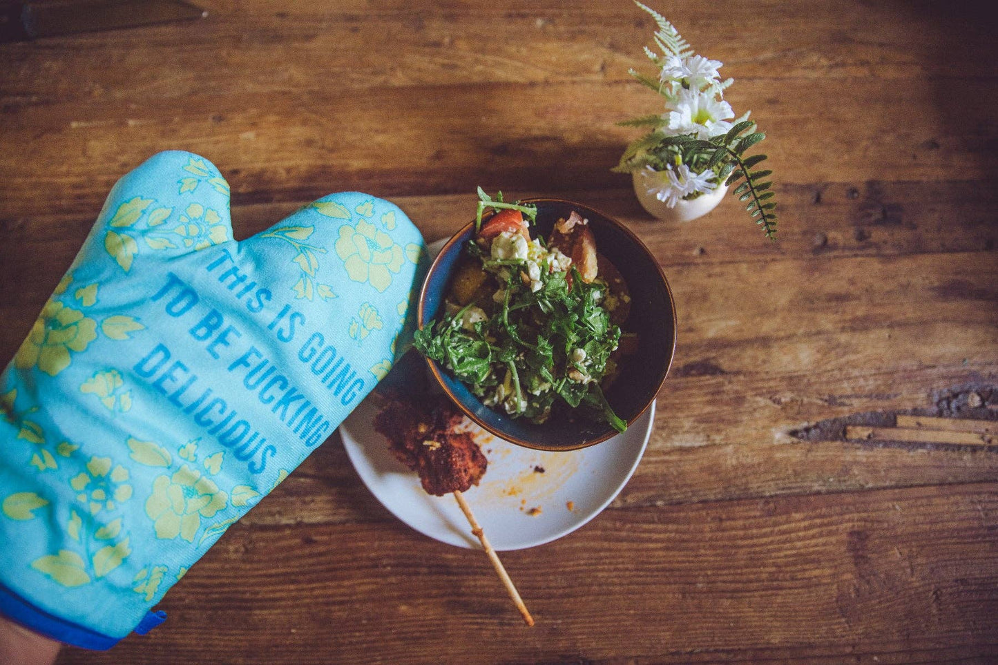 This Is Going To Be Fucking Delicious Oven Mitt Bakeware: Multi / Oven Mitt