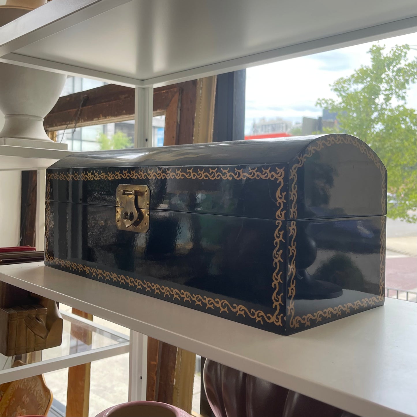 Vintage Hand-Painted Chest