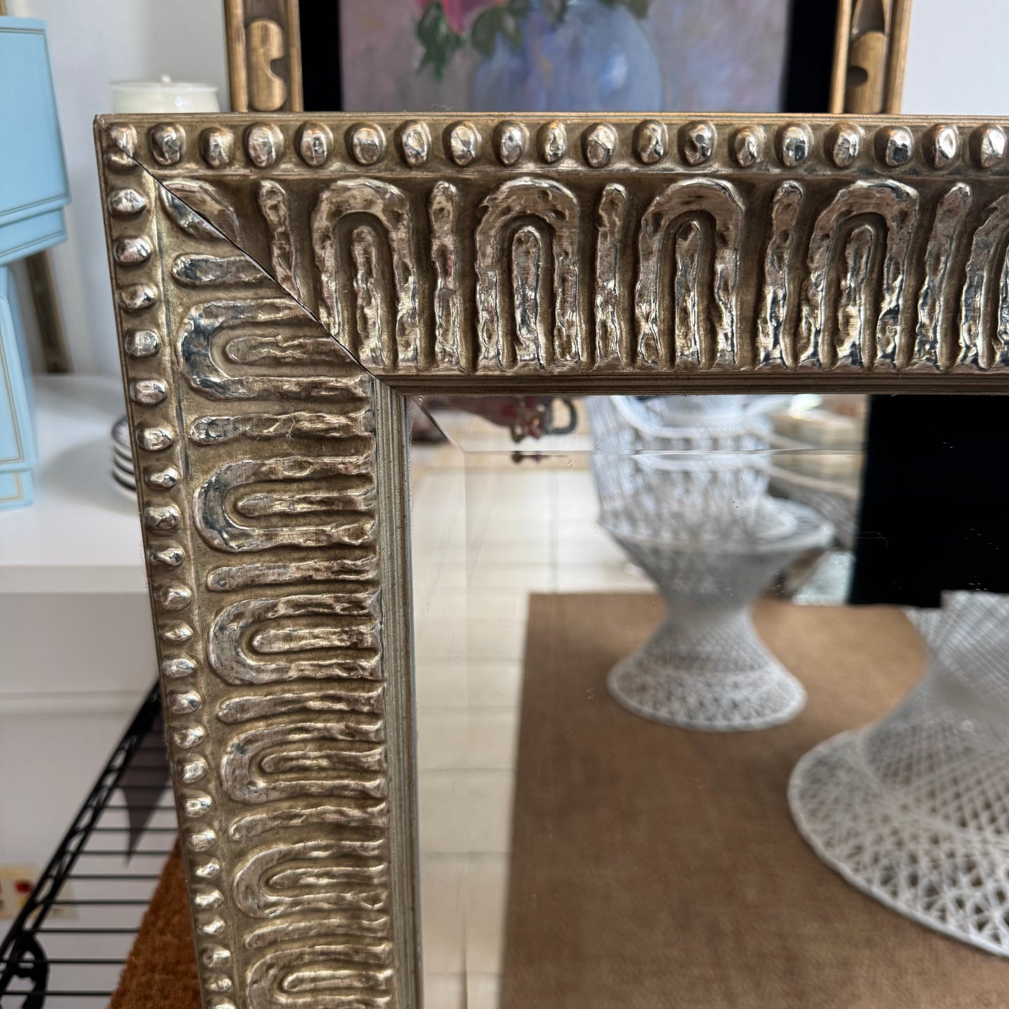 Vintage Oaxaca Solid Wood Mirror