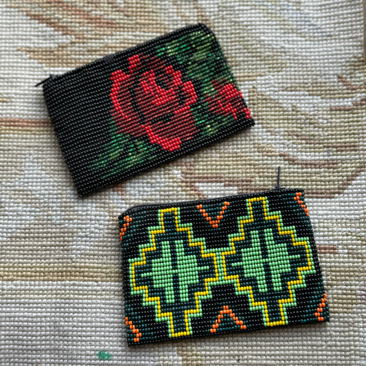 Rosa Beaded Coin Purse