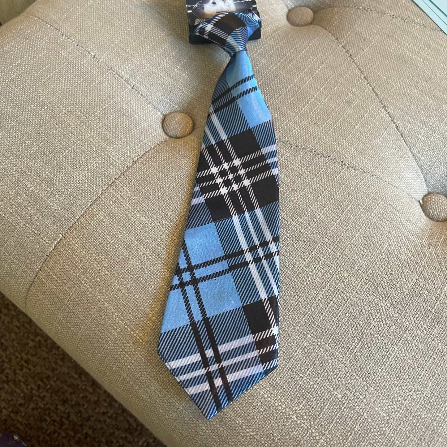 Big Dog Neck Tie Plaid