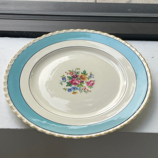 Myott Blue Edge Plate