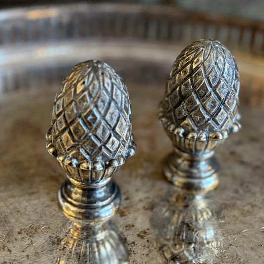 Pewter Salt and Pepper Set