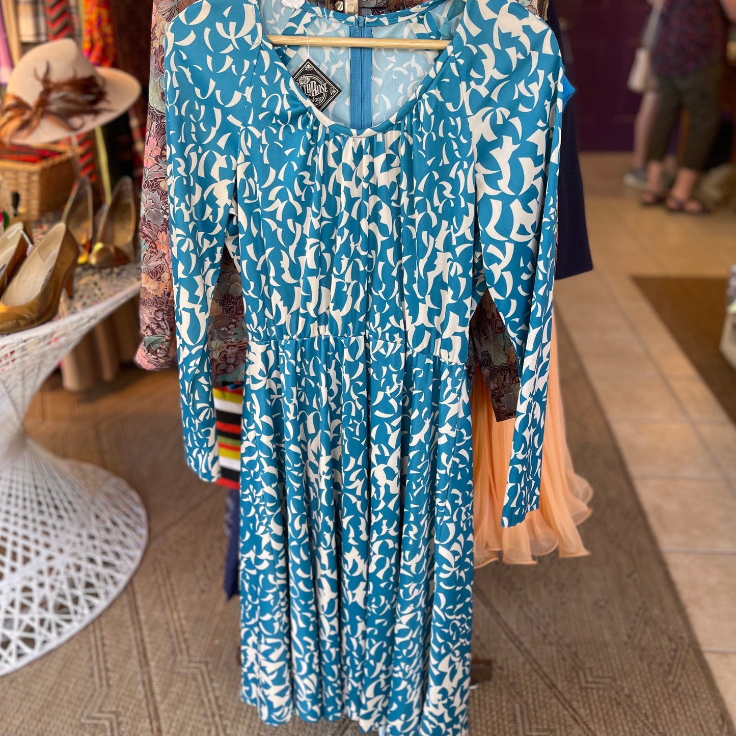 60s Geometric Dress