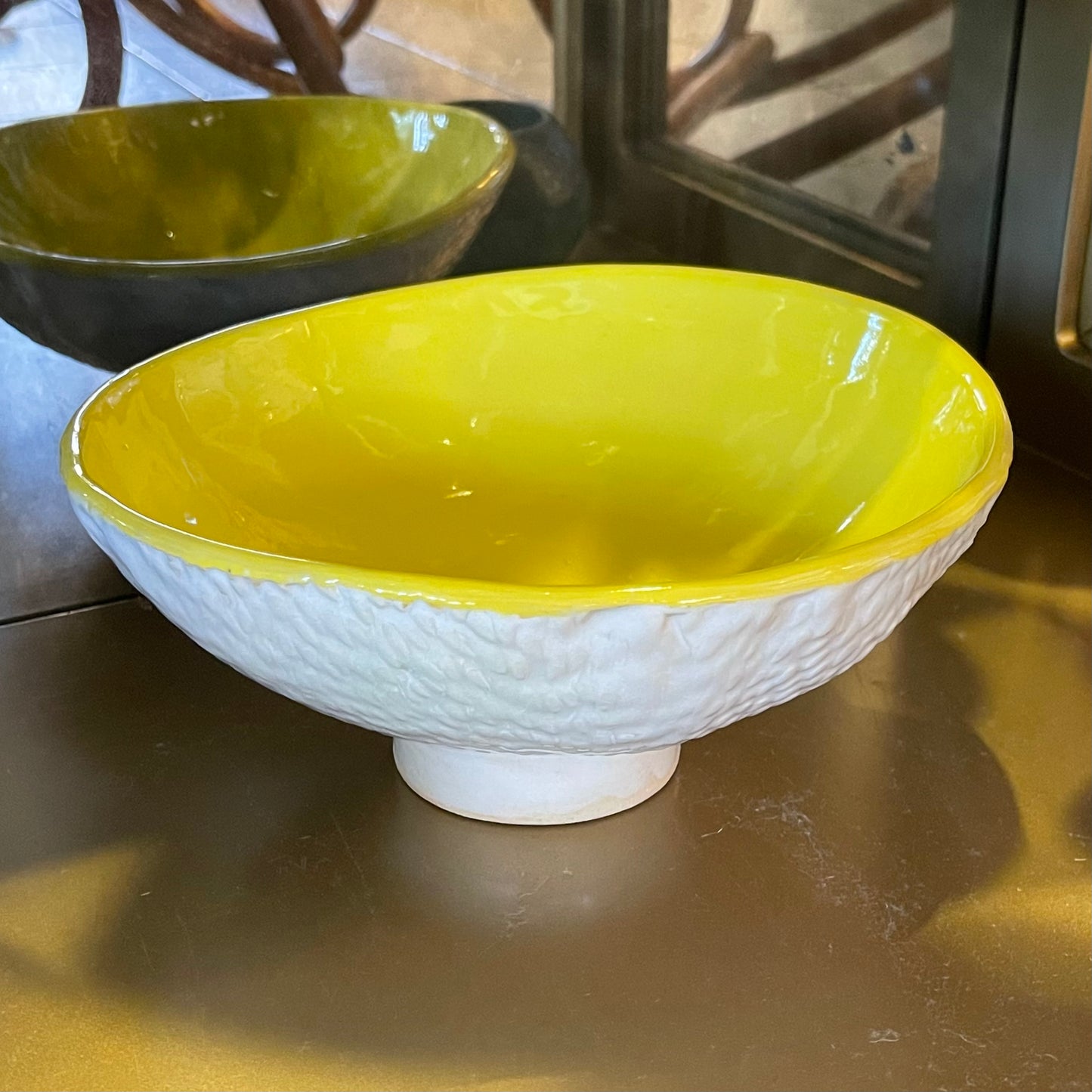 Effortly Yellow Fruit Bowl