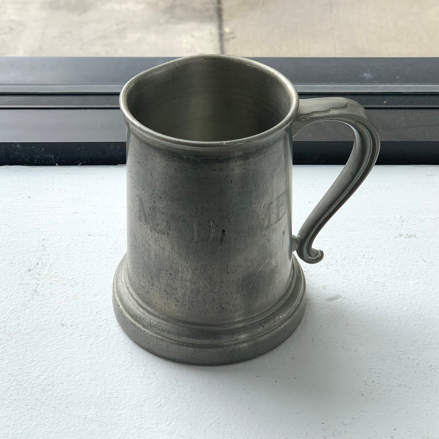 Madame Vintage Pewter Mug