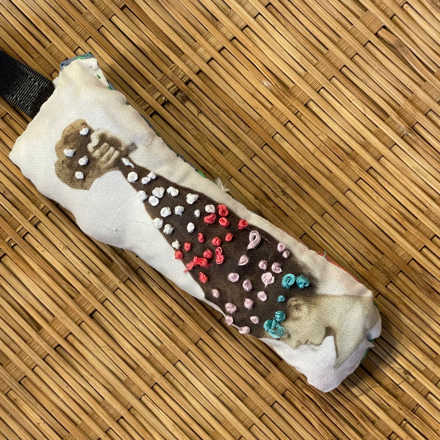 Embroidered Quirky Vintage Picture Ornament