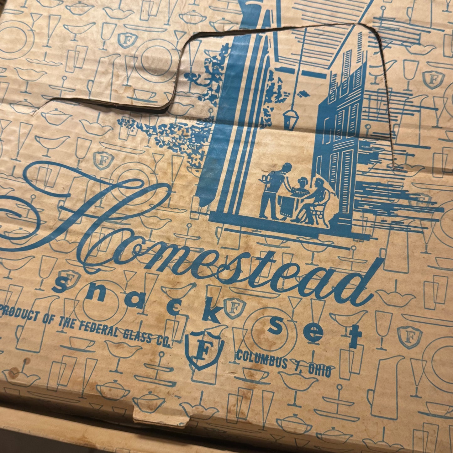 Homestead Snack Set s/4