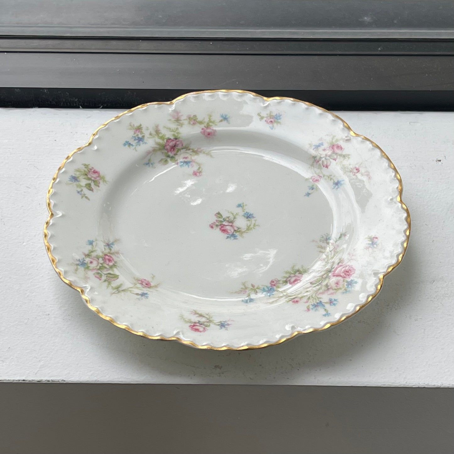 Haviland Gold-Rimmed Plate