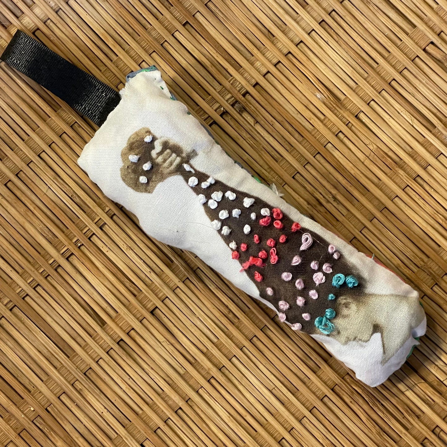 Embroidered Quirky Vintage Picture Ornament