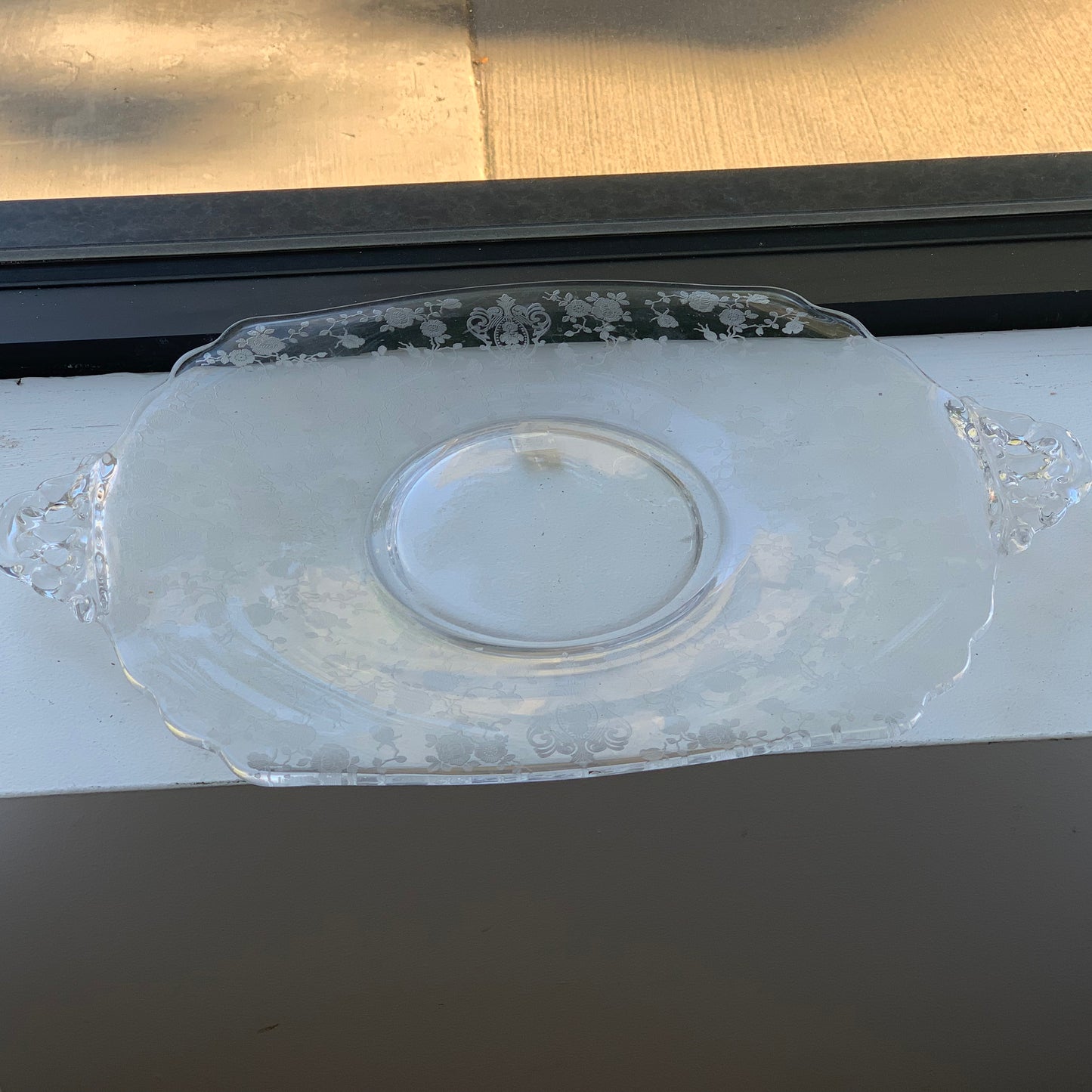Glass Serving Platters