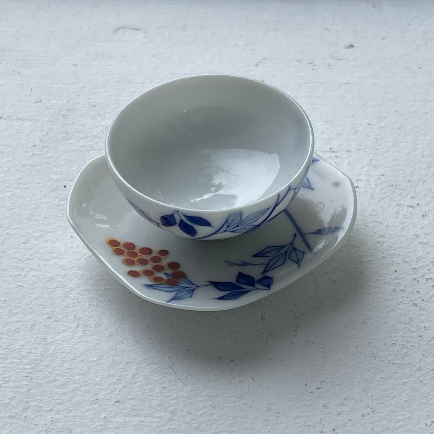Mini Asian Cup + Saucer