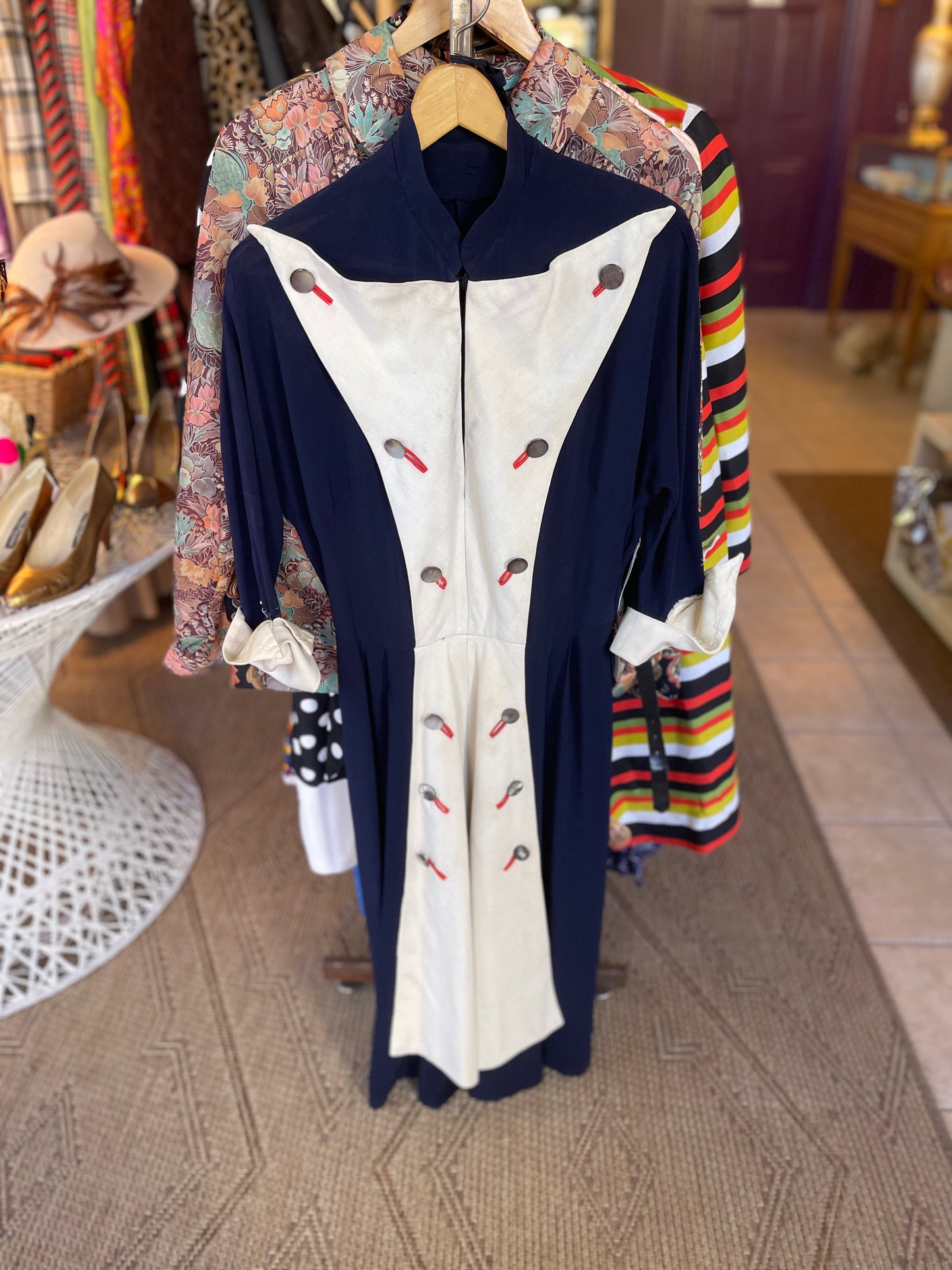 1940s Sailor Dress