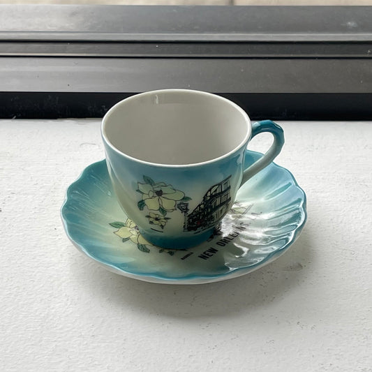 New Orleans Decorative Cup and Saucer