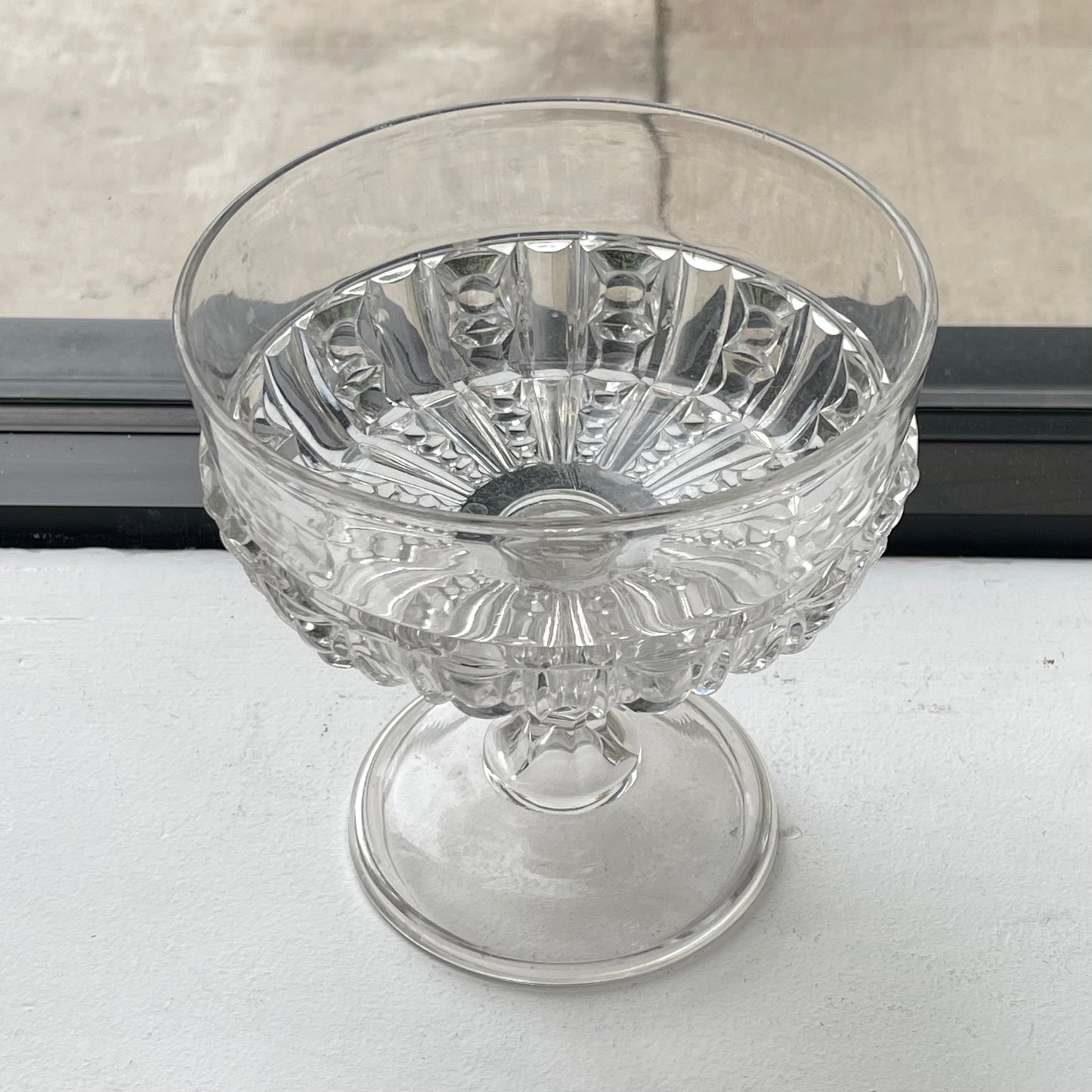 Crystal Pedestal Bowl
