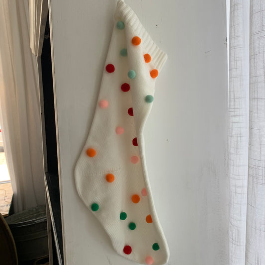 Pom Pom Stocking