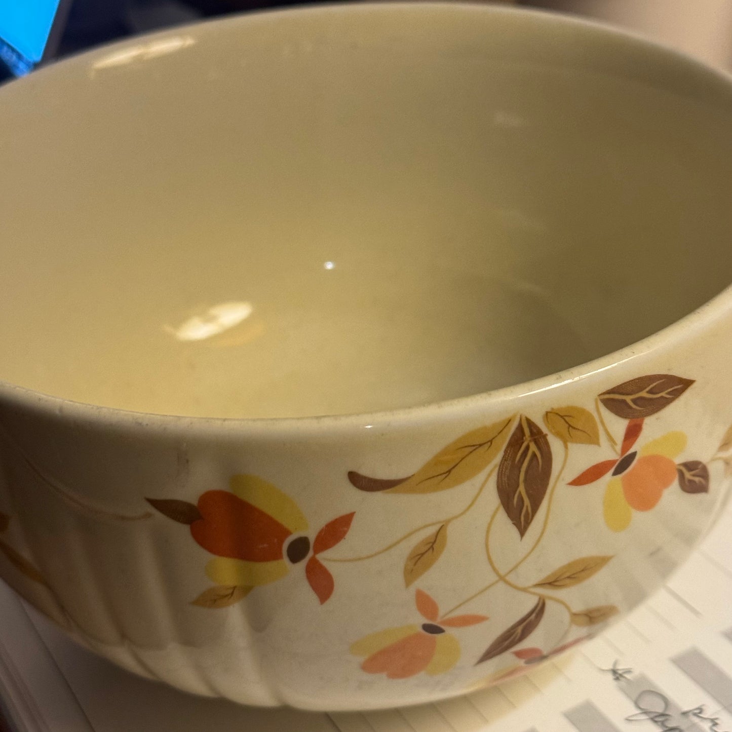 Hall Autumn Leaf Bowl