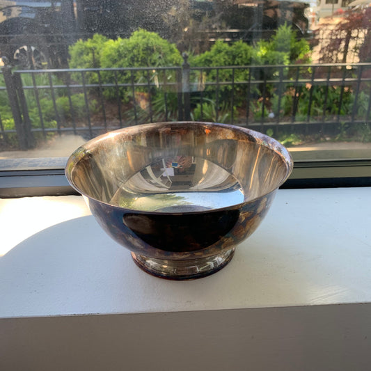 Silver-Plated Revere Bowl