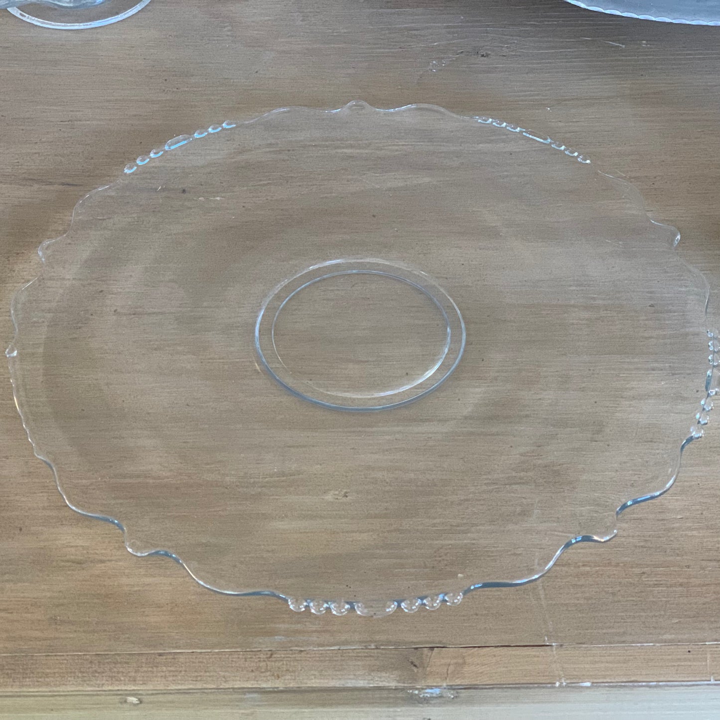 Glass Serving Platters