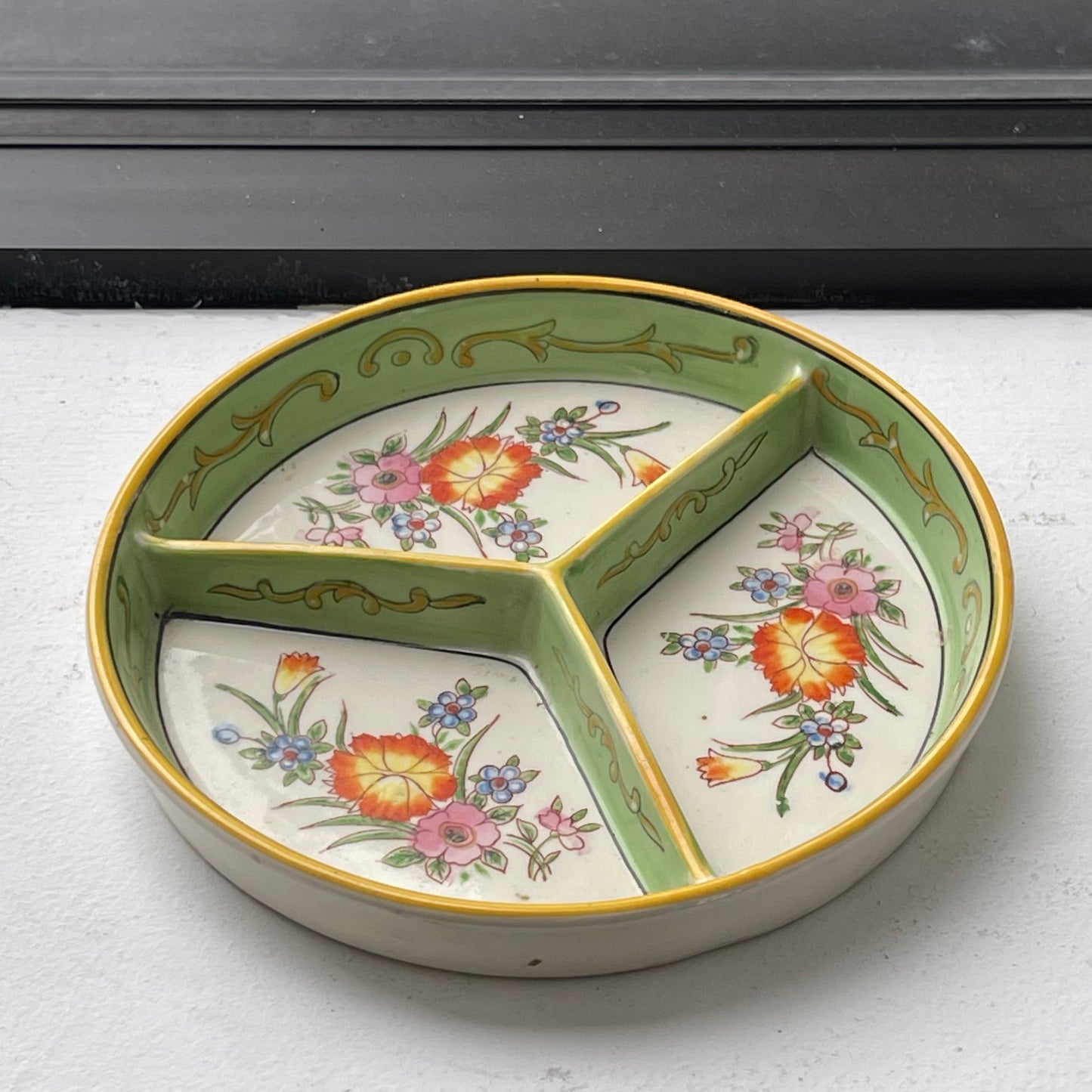 Moriyama Ceramic Japanese Divided Dish