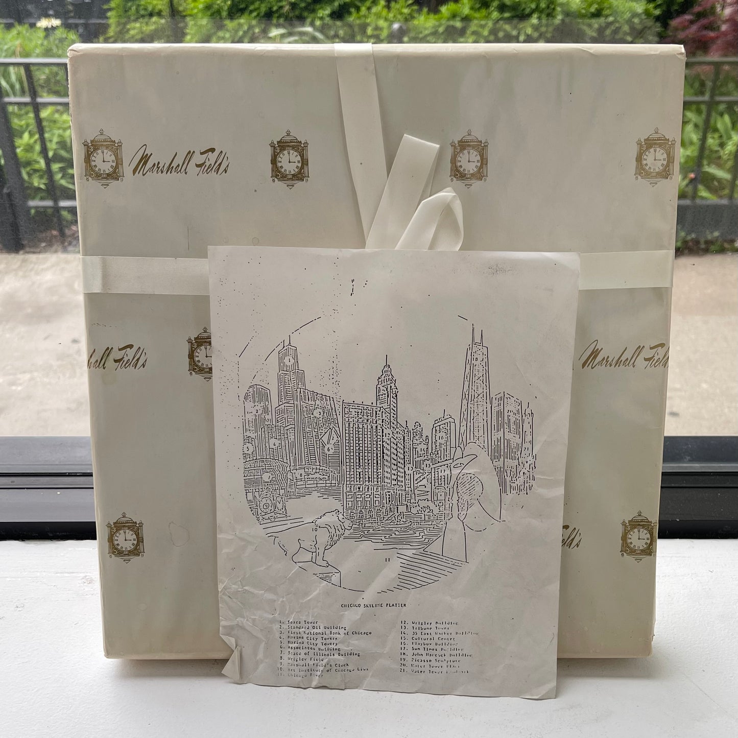 Marshall Field’s Chicago Skyline Platter