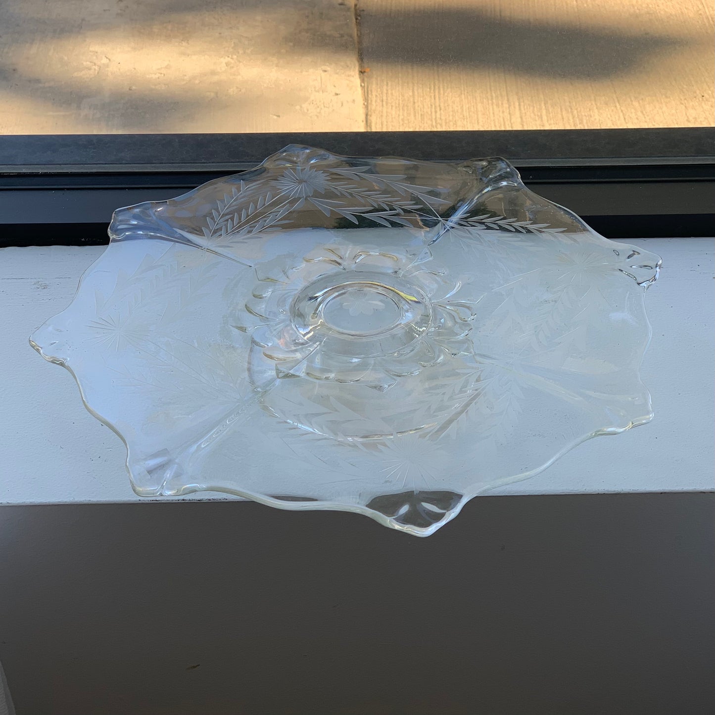 Glass Serving Platters