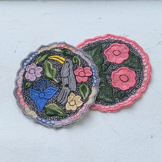 Embroidered Napkin Set of 2