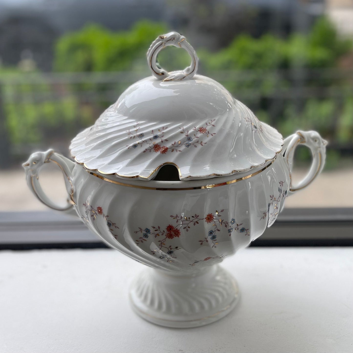 Large Antique Porcelain Tureen