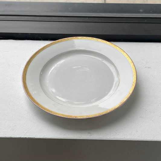 German Gold-Rimmed Plate