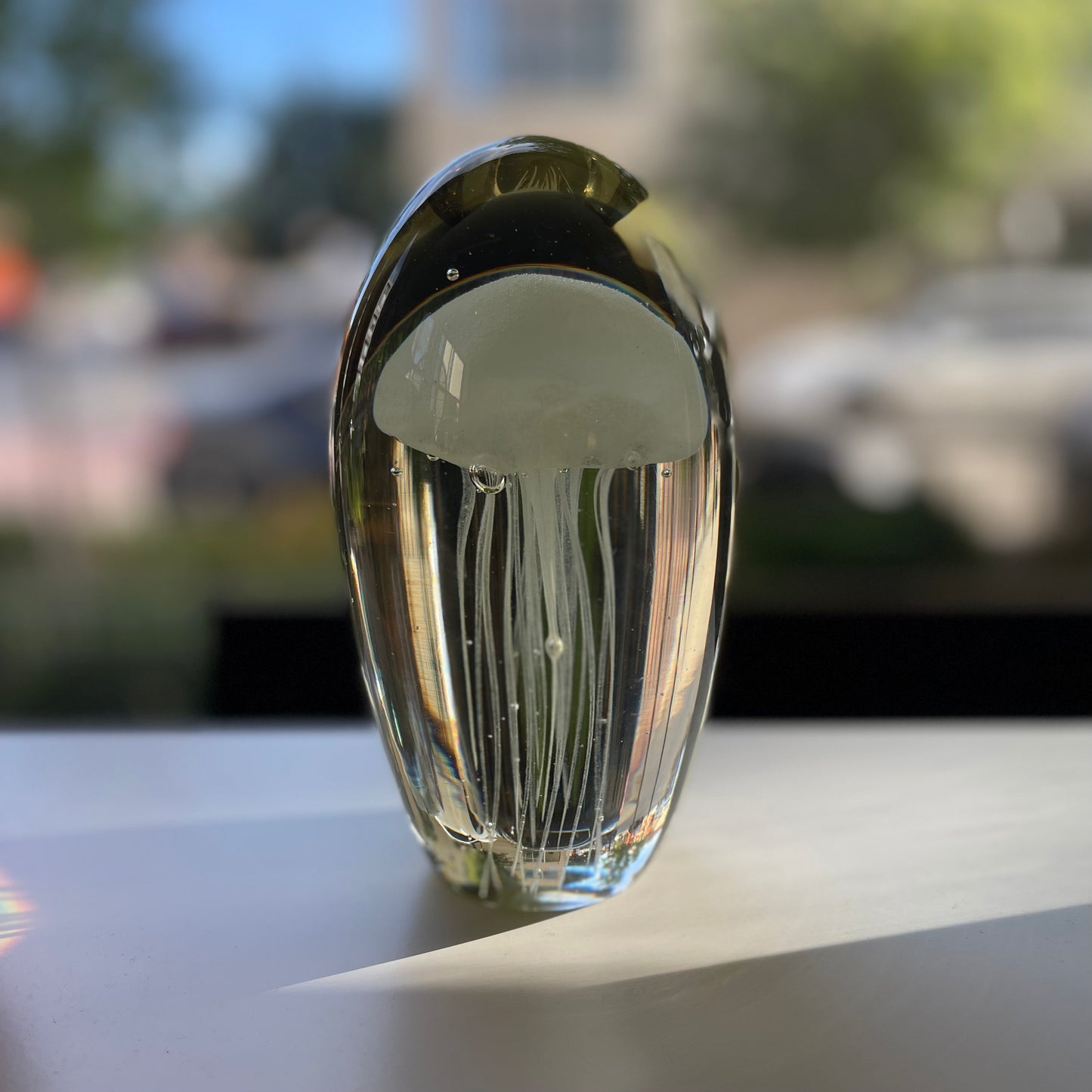Large Jellyfish Paperweight