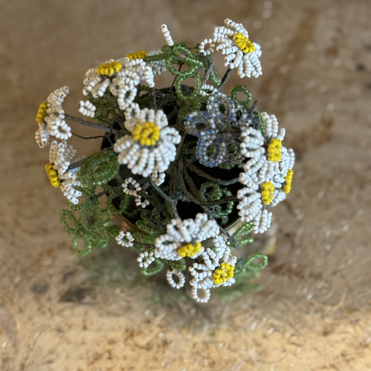 Vintage Beaded Flowers