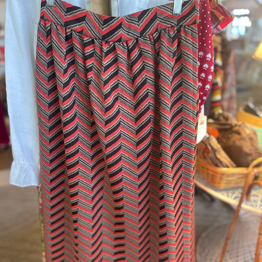 60s Chevron Skirt