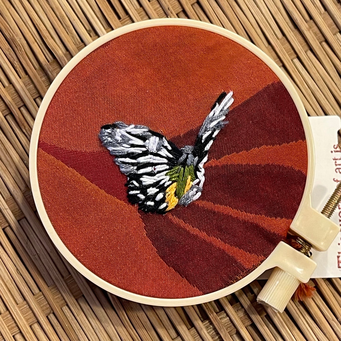 Mini Embroidery Hoops: Nature